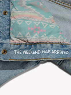 Trucker Jacket (En Fuego) -Outlet Posh Sewn Store 2400 En Fuegos TruckerJacket SD 601221 01 0325