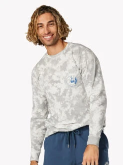 Long Sleeve T-Shirt (Marbled Mountain)