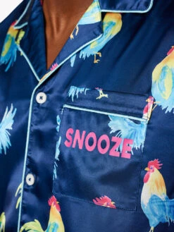 The Snooze (Satin Pajama Shirt) -Outlet Posh Sewn Store 607223 01 Snoozes 1795