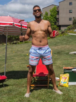 The Area 52's 7" (Faded Classic Swim Trunk) -Outlet Posh Sewn Store AREA 52 S 7 FADED STRETCH ZP LS 110202 10 1965