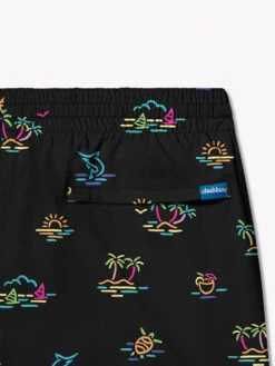 The Beaches 7" (Classic Swim Trunk) -Outlet Posh Sewn Store BEACHES 7STRETCH ZP SD 110213 02 4131