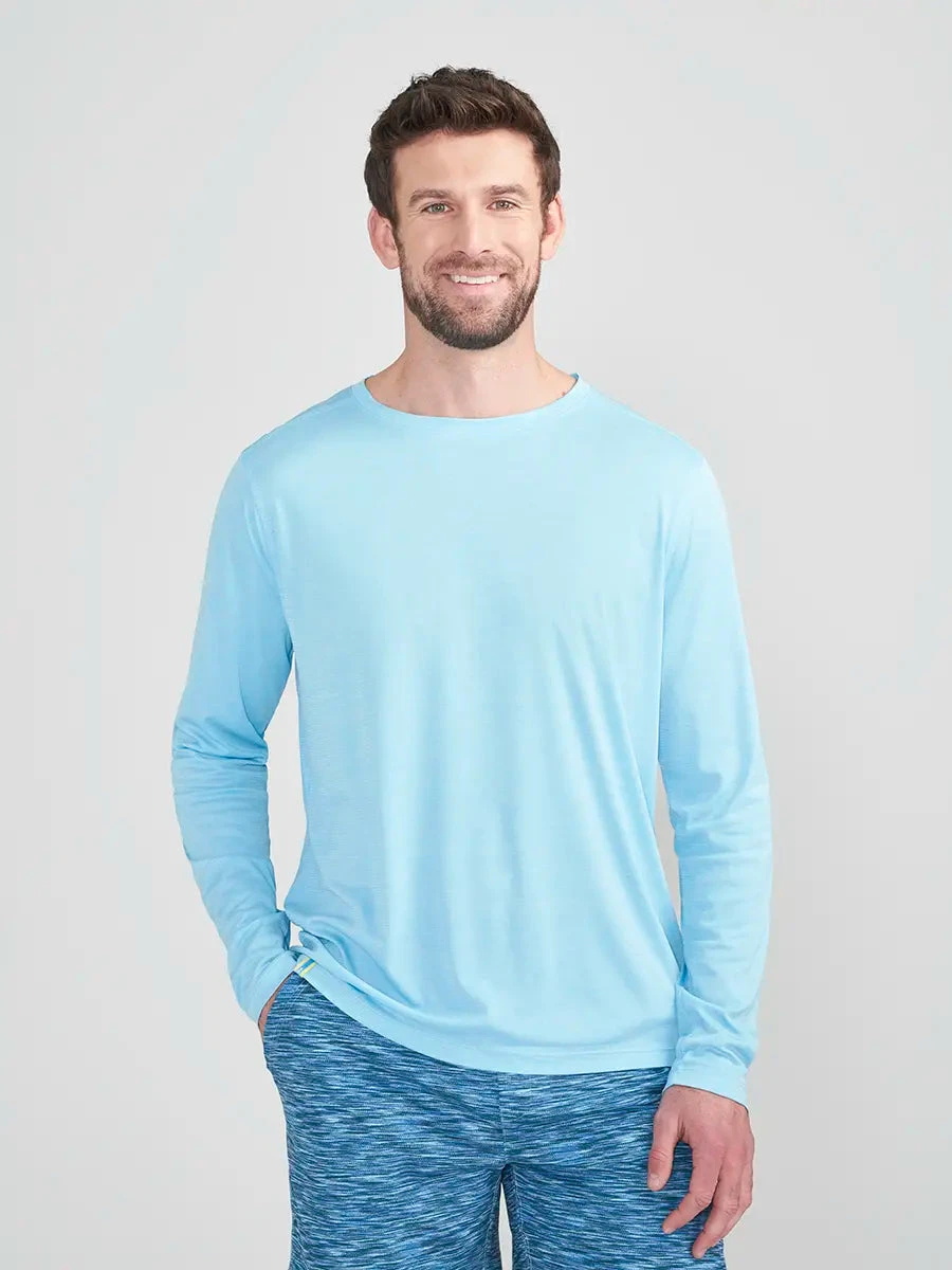 Long Sleeve Ultimate Tee (Blue Crush) 1 Long Sleeve Ultimate Tee (Blue Crush)