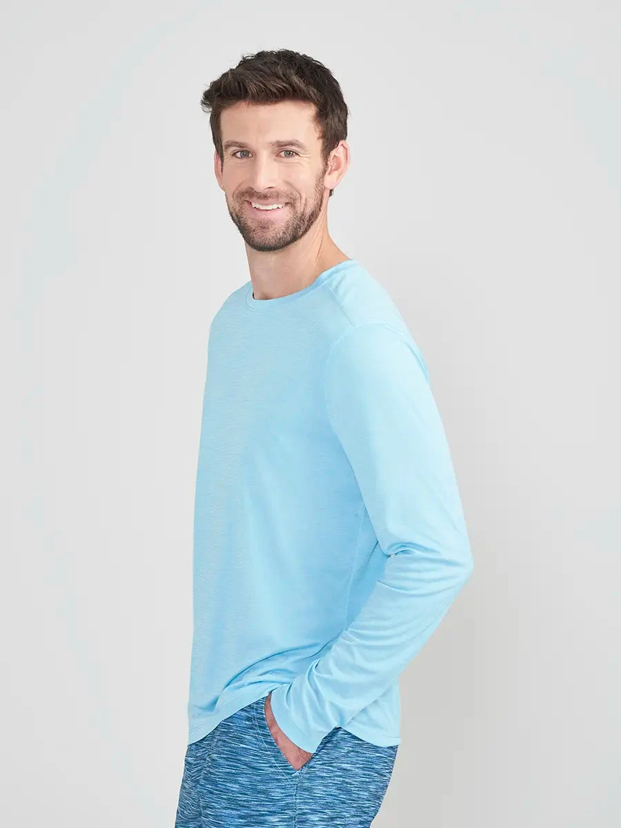 Long Sleeve Ultimate Tee (Blue Crush) 3 Long Sleeve Ultimate Tee (Blue Crush) - Image 3