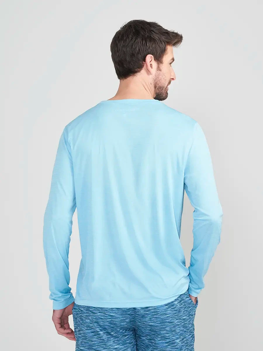 Long Sleeve Ultimate Tee (Blue Crush) 2 Long Sleeve Ultimate Tee (Blue Crush) - Image 2