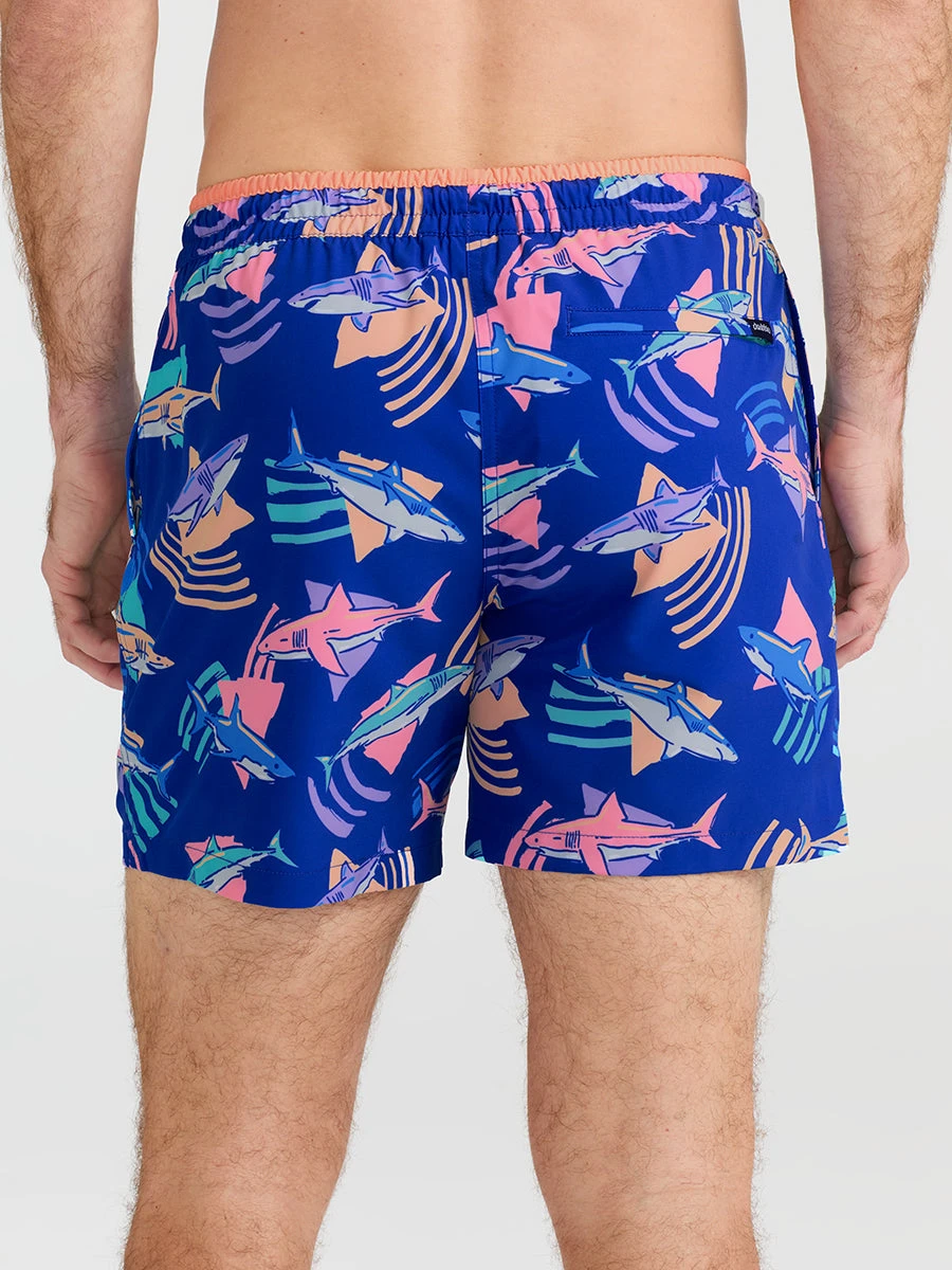 The Daddy Sharks 5.5" (Classic Swim Trunk) 2 The Daddy Sharks 5.5" (Classic Swim Trunk) - Image 2