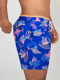 The Daddy Sharks 5.5" (Lined Classic Swim Trunk) -Outlet Posh Sewn Store DaddySharks5.5 LinedClassicSwimTrunk 126231 02 OF 2811