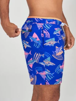 The Daddy Sharks 7" (Lined Classic Swim Trunk) -Outlet Posh Sewn Store DaddySharks7 LinedClassicSwimTrunk 129231 03 OF 2696