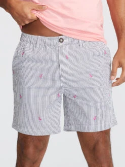 The Flamingo Racers 7" (Seersucker Stretch)