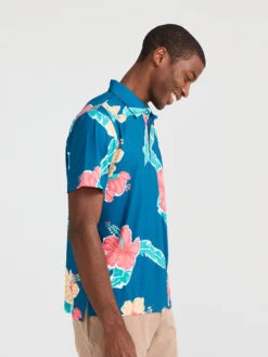 Performance Polo (Floral Reef) -Outlet Posh Sewn Store FloralReef PerformancePolo 582231 04 OF 4960