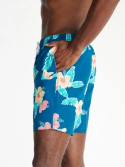 The Floral Reefs 7" (Classic Swim Trunk) -Outlet Posh Sewn Store FloralReefs7 ClassicSwimTrunk 110231 00 OF 1465