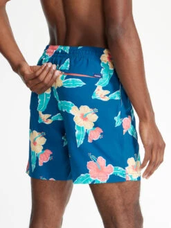 The Floral Reefs 7" (Classic Swim Trunk) -Outlet Posh Sewn Store FloralReefs7 ClassicSwimTrunk 110231 00 OF 1496