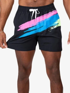 The Living Colors 5.5" (Classic Swim Trunk) -Outlet Posh Sewn Store LivingColors5.5 ClassicSwimTrunk OB 109222 050349