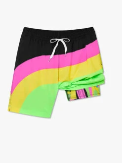 The Neon Weekends 7" (Lined Classic Swim Trunk) -Outlet Posh Sewn Store NEONWEEKENDS7 LINEDCLASSICSWIMTRUNK SD 129231 02 1