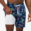 The Neon Lights 7" (Lined Classic Swim Trunk)