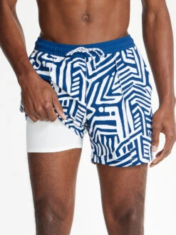 The Navy Nauticals 5.5" (Beach Club Trunk)