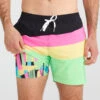 The Neon Weekends 5.5" (Lined Classic Swim Trunk)