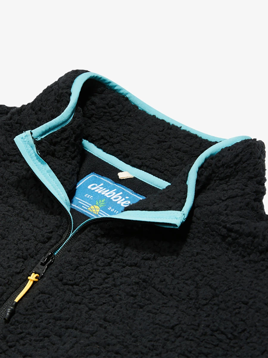 High-Pile Fleece Quarter Zip (Night Night) 3 High-Pile Fleece Quarter Zip (Night Night) - Image 3