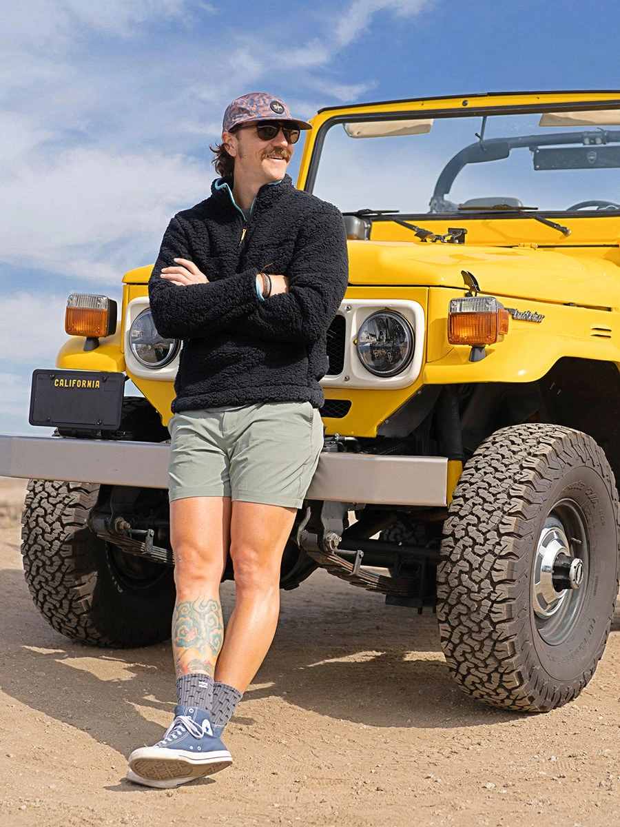 High-Pile Fleece Quarter Zip (Night Night) 6 High-Pile Fleece Quarter Zip (Night Night) - Image 6