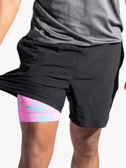 The One Leg, Two Legs 5.5" (Reflective Compression Lined) -Outlet Posh Sewn Store ONE LEG TWO LEGS 5.5 COMPRESSION LINED OB 321212 01 0895