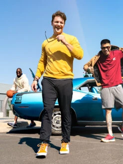 Soft Terry Crewneck (Dazed) -Outlet Posh Sewn Store Obsidians MovementumJogger 609223 04 606223 03 LS 078 2612