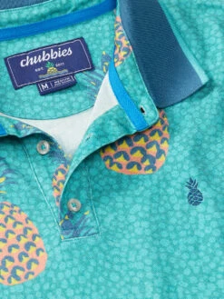 Pique Polo (Green Giant) 9 Pique Polo (Green Giant) -Outlet Posh Sewn Store PIQUEPOLO TEAL DETAIL