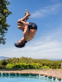 The Paint Drips 5.5" (Blocked Swim Trunk) -Outlet Posh Sewn Store PaintDrips5.5 BlockedSwimTrunk LS 135222 04 04496copy