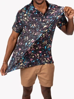 Performance Polo (Paint Drips) -Outlet Posh Sewn Store PaintDrips PerformancePolo OB 582222 080497