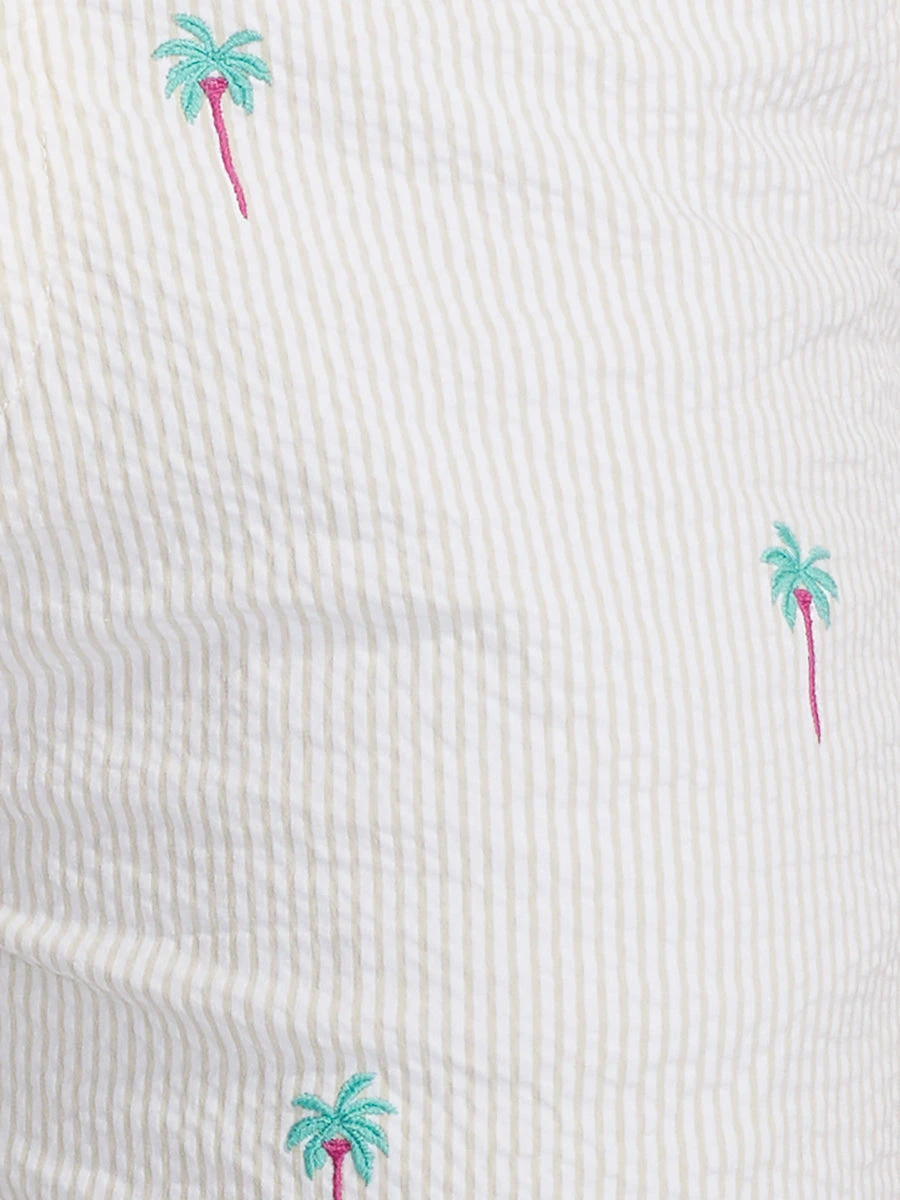 The Palm Palms 5.5" (Seersucker Stretch) 5 The Palm Palms 5.5" (Seersucker Stretch) - Image 5