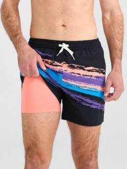 The Photo Finishers 5.5" (Lined Classic Swim Trunk)