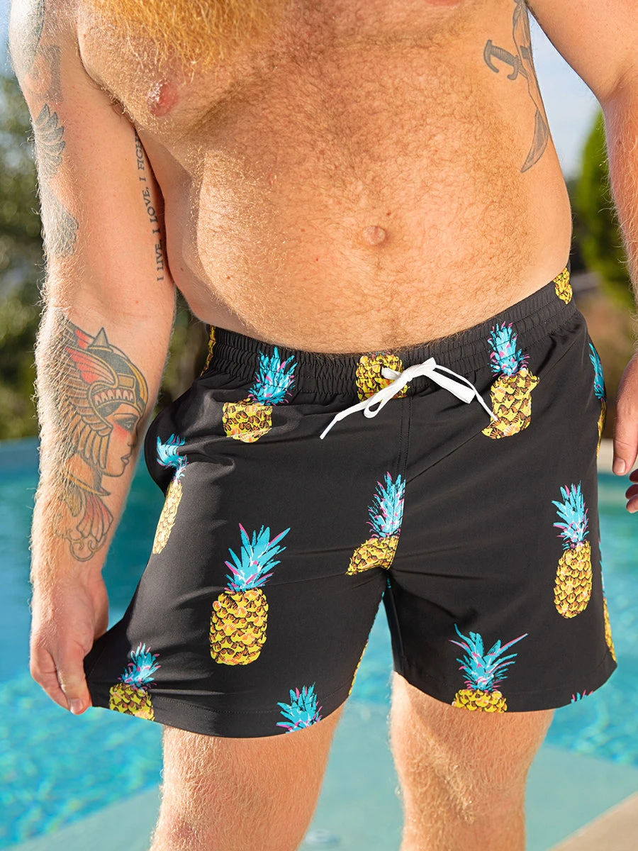 The Pineapple Sundaes 5.5" (Classic Swim Trunk) 3 The Pineapple Sundaes 5.5" (Classic Swim Trunk) - Image 3