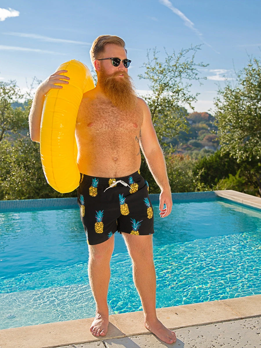 The Pineapple Sundaes 5.5" (Classic Swim Trunk) 2 The Pineapple Sundaes 5.5" (Classic Swim Trunk) - Image 2
