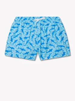 The Shark Sides 4" (Classic Swim Trunk)