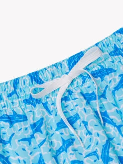 The Shark Sides 4" (Classic Swim Trunk) -Outlet Posh Sewn Store SHARK SIDES 4 STRETCH ZP SD 115201 01 0275