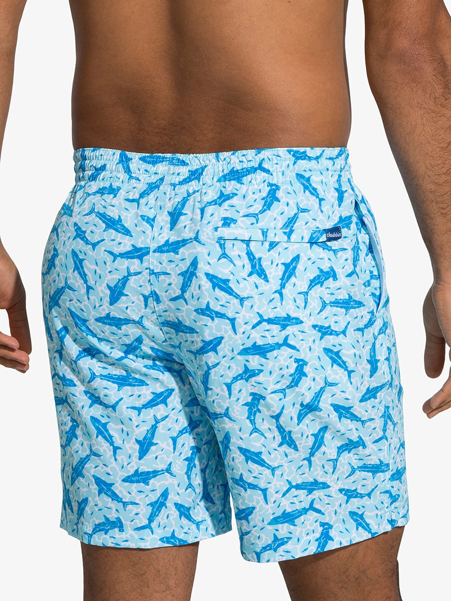 The Shark Sides 7" (Classic Swim Trunk) 3 The Shark Sides 7" (Classic Swim Trunk) - Image 3