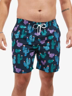 The Spikes 7" (Classic Swim Trunk) -Outlet Posh Sewn Store SPIKES 7TRETCH ClassicSwimTrunk OB 110214 02 1596