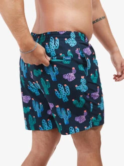 The Spikes 7" (Classic Swim Trunk) -Outlet Posh Sewn Store SPIKES 7TRETCH ClassicSwimTrunk OB 110214 02 1598