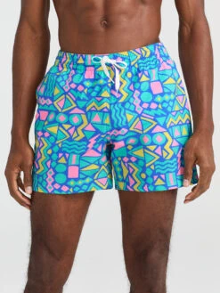 The Shapeshifters 5.5" (Seersucker Classic Swim Trunk)