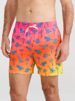 The Sunset Dinos 5.5" (Classic Swim Trunk)