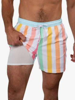 The Swim Drops 5.5" (Beach Club Lined Trunk)