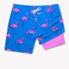 The Pop Flock And Drop Its 5.5" (Lined Classic Swim Trunk)