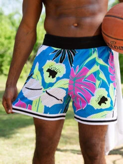 The Tropical Takeovers 5.5" (Mesh Courtside Short) 8 The Tropical Takeovers 5.5" (Mesh Courtside Short) -Outlet Posh Sewn Store TropicalTakeovers5.5 CourtsideShort LS 061222 01 1228