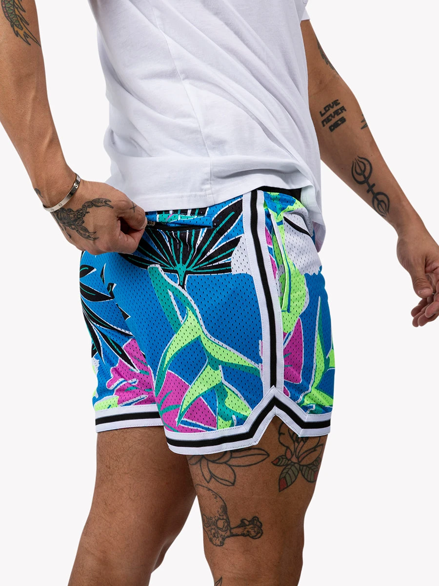 The Tropical Takeovers 5.5" (Mesh Courtside Short) 5 The Tropical Takeovers 5.5" (Mesh Courtside Short) - Image 5